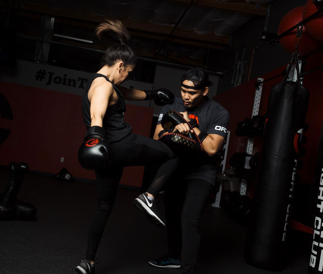 Photography for a boxing gym